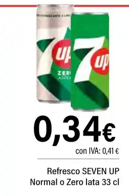 Cash Ifa SEVEN UP Refresco Normal o Zero lat oferta