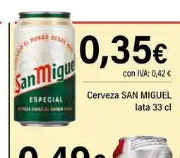 Cash Ifa SAN MIGUEL Cerveza oferta