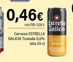 Cash Ifa ESTRELLA GALICIA Cerveza Tostada 0,0% oferta