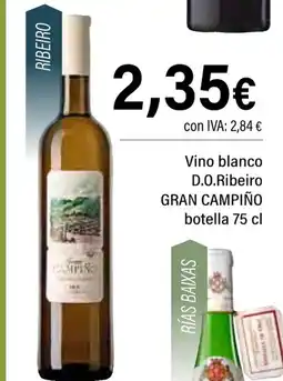 Cash Ifa Vino blanco D.O.Ribeiro oferta