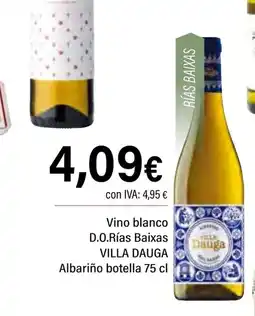 Cash Ifa SEÑORIO DE SOBRAL Vino blanco D.O.Rías Baixas oferta