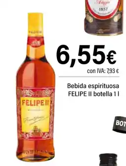 Cash Ifa FELIPEII Bebida espirituosa oferta