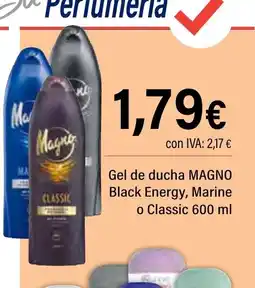 Cash Ifa MAGNO Gel de ducha Black Energy, Marine o Classic oferta