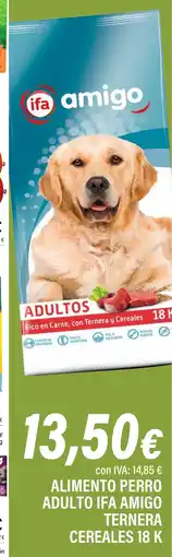 Cash Ifa IFA AMIGO Alimento perro adulto ternera oferta
