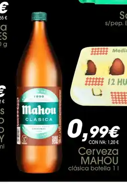 Cash Ifa MAHOU Cerveza oferta