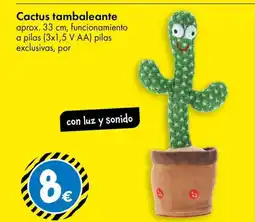 TEDi Cactus tambaleante oferta