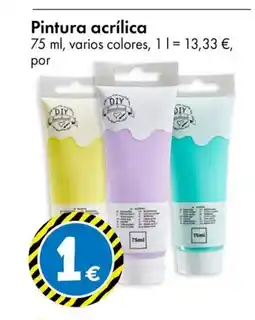 TEDi Pintura acrílica oferta