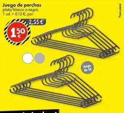 TEDi Juego de perchas oferta