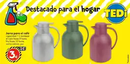 TEDi Jarra para el café oferta