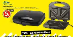 TEDi Sandwichera oferta