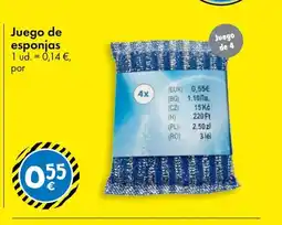 TEDi Juego de esponjas oferta