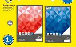 TEDi Cuaderno para estudiantes oferta