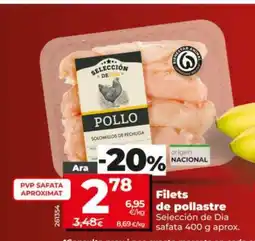 Maxi Dia SELECCIÓN DE DIA Filets de pollastre oferta