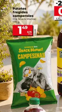 Maxi Dia DIA SNACK MANIAC Patates fregides camperoles oferta