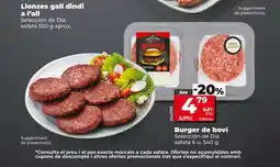 Maxi Dia SELECCIÓN DE DIA Burger de boví oferta