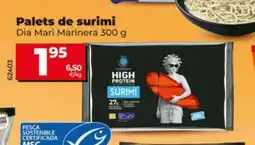 Maxi Dia DIA MARI MARINERA Palets de surimi oferta