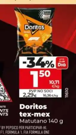 Maxi Dia DORITOS tex-mex oferta