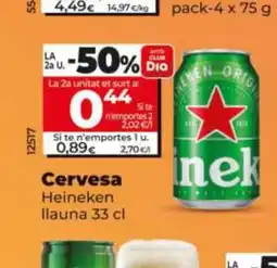 Maxi Dia HEINEKEN Cervesa oferta