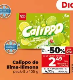 Maxi Dia CALIPPO de llima-llimona oferta
