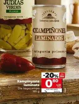 Maxi Dia DIA VEGECAMPO Xampinyons laminats oferta