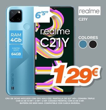 Pascual Martí Realme C21Y oferta