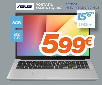 Pascual Martí Asus Portátil X513EA-BQ004T oferta