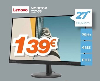 Pascual Martí Lenovo Monitor C27-35 oferta
