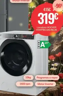Mi electro HOOVER Lavadora h5wpb610ambc8s oferta