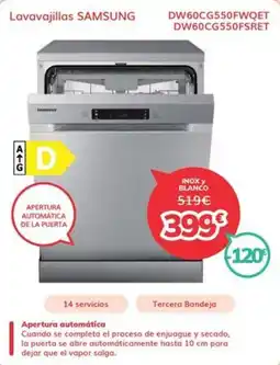 Mi electro SAMSUNG Lavavajillas oferta