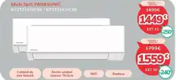 Mi electro PANASONIC Multi split kit2tz2535cbe/kit2tz2535cbe oferta