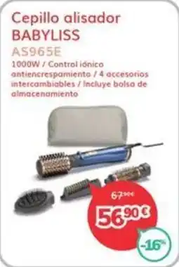 Mi electro BABYLISS Cepillo alisador AS965E oferta