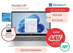 Mi electro HP Portátil 15-FD0341NS oferta