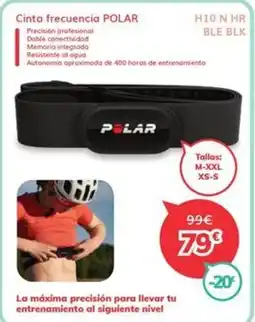 Mi electro POLAR Cinta frecuencia oferta
