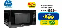 Suma Supermercados OSTER Horno microondas con panel digital oferta