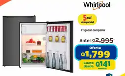 Suma Supermercados WHIRLPOOL Frigobar compacto oferta