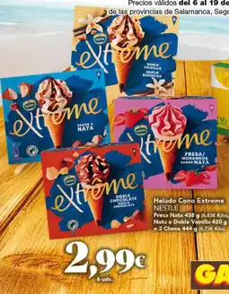 Gadis NESTLÉ Helado Cono Extreme oferta