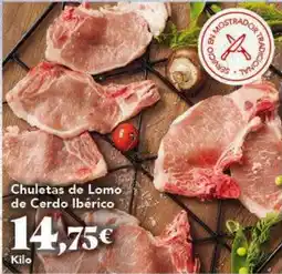 Gadis Chuletas de Lomo de Cerdo Ibérico oferta