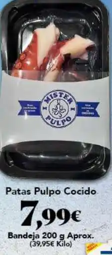 Gadis Patas Pulpo Cocido oferta