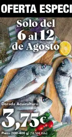 Gadis Dorada Acuicultura oferta
