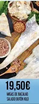 Claudio Migas de bacalao salado outon kilo oferta