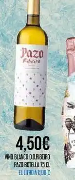 Claudio Pazo - vino blanco d.o. ribeiro oferta