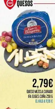 Claudio Eliges - queso mezcla curado oferta