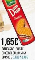 Claudio Gullón - galletas rellenas de chocolate oferta