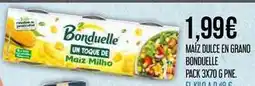 Claudio Bonduelle - maíz dulce en grano oferta
