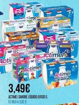 Claudio Danone - actimel liquido oferta