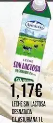 Claudio Asturiana - leche sin lactosa desnatada oferta