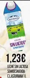 Claudio La asturiana - leche sin lactosa semidesnatada oferta