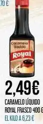 Claudio Royal - caramelo liquido oferta