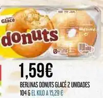 Claudio Glacé - berlinas donuts oferta