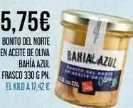 Claudio Bahia - bonito del norte en aceite de oliva azul frasco oferta